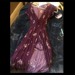 Super cute maxi romper dress